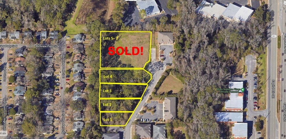 Highland Oaks Terrace - Lots 1-7, Tallahassee, FL à vendre - Photo du bâtiment - Image 1 de 1