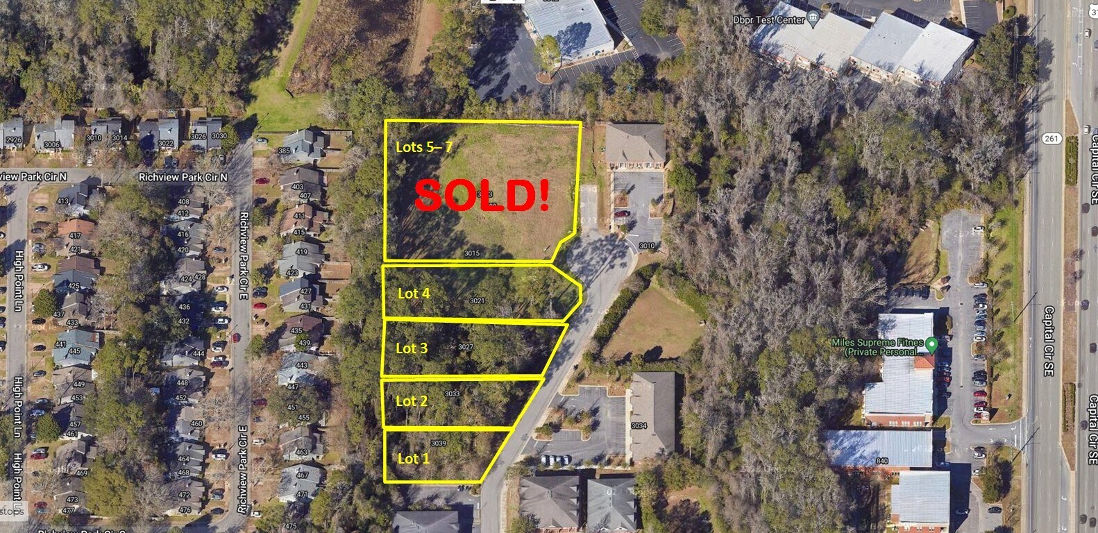 Highland Oaks Terrace - Lots 1-7, Tallahassee, FL à vendre Photo du bâtiment- Image 1 de 2