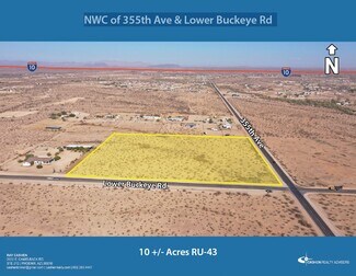 Plus de détails pour NWC of 355th Ave & Lower Buckeye Rd, Tonopah, AZ - Terrain à vendre