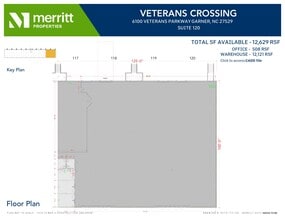 6100 NC Highway 42 W, Garner, NC for lease Floor Plan- Image 2 of 2