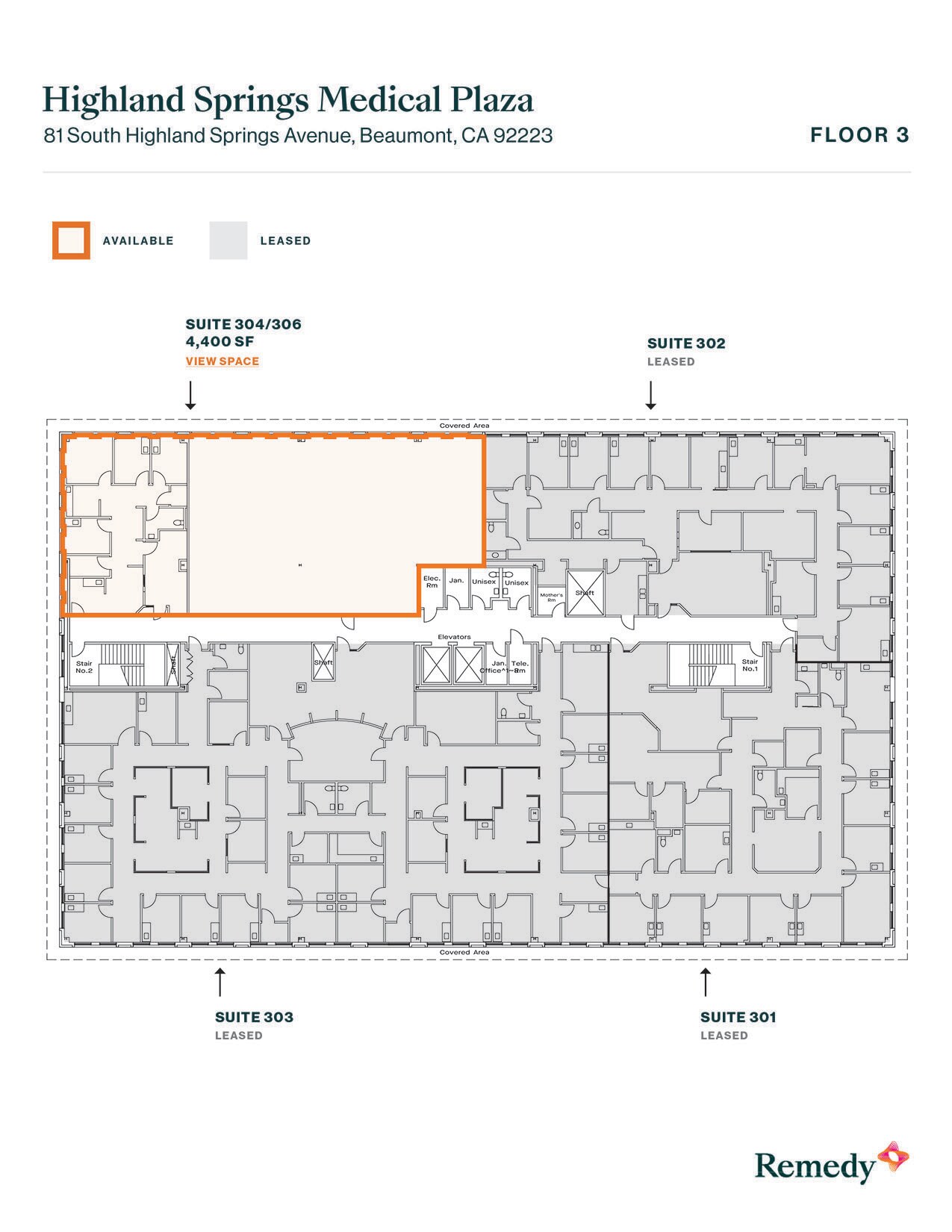 81 S Highland Springs Ave, Beaumont, CA à louer Plan d’étage- Image 1 de 1