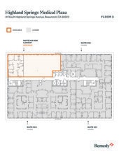 81 S Highland Springs Ave, Beaumont, CA à louer Plan d’étage- Image 1 de 1