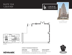 1775 Sherman St, Denver, CO for lease Floor Plan- Image 1 of 1