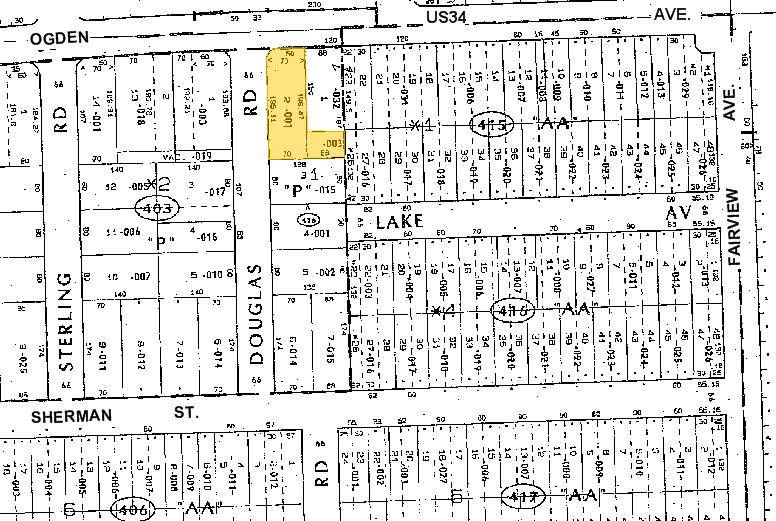 515 Ogden Ave, Downers Grove, IL à louer - Plan cadastral - Image 2 de 7