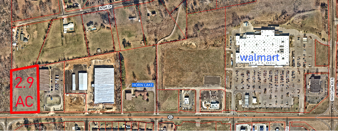 4578 W Goodman Rd, Horn Lake, MS à vendre Photo du bâtiment- Image 1 de 3