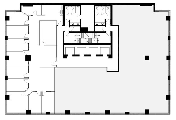 736 6th Ave SW, Calgary, AB à louer Plan d’étage- Image 1 de 1