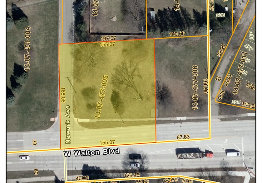 392 W Walton Blvd, Pontiac, MI à vendre - Photo du bâtiment - Image 1 de 1