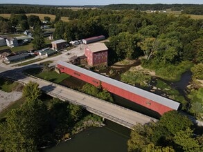 8104 Bridgeton Rd, Bridgeton, IN - AÉRIEN Vue de la carte - Image1