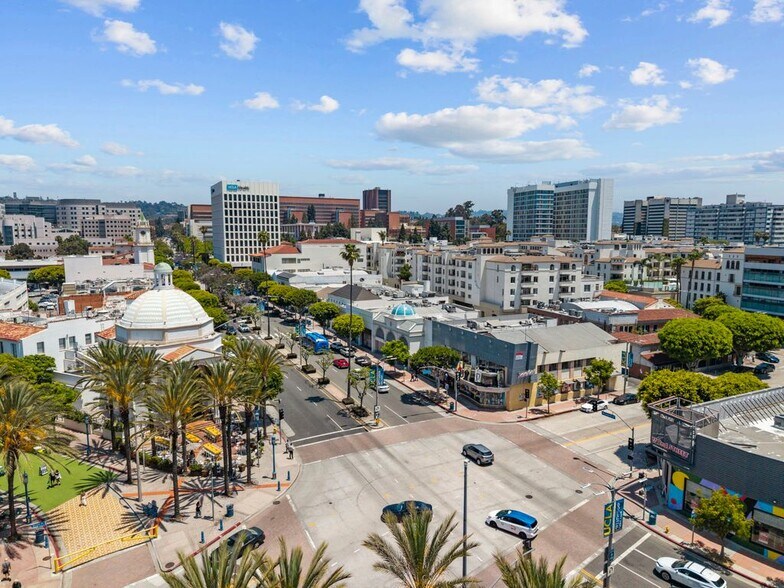1080-1090 Westwood Blvd, Los Angeles, CA for lease - Aerial - Image 3 of 7