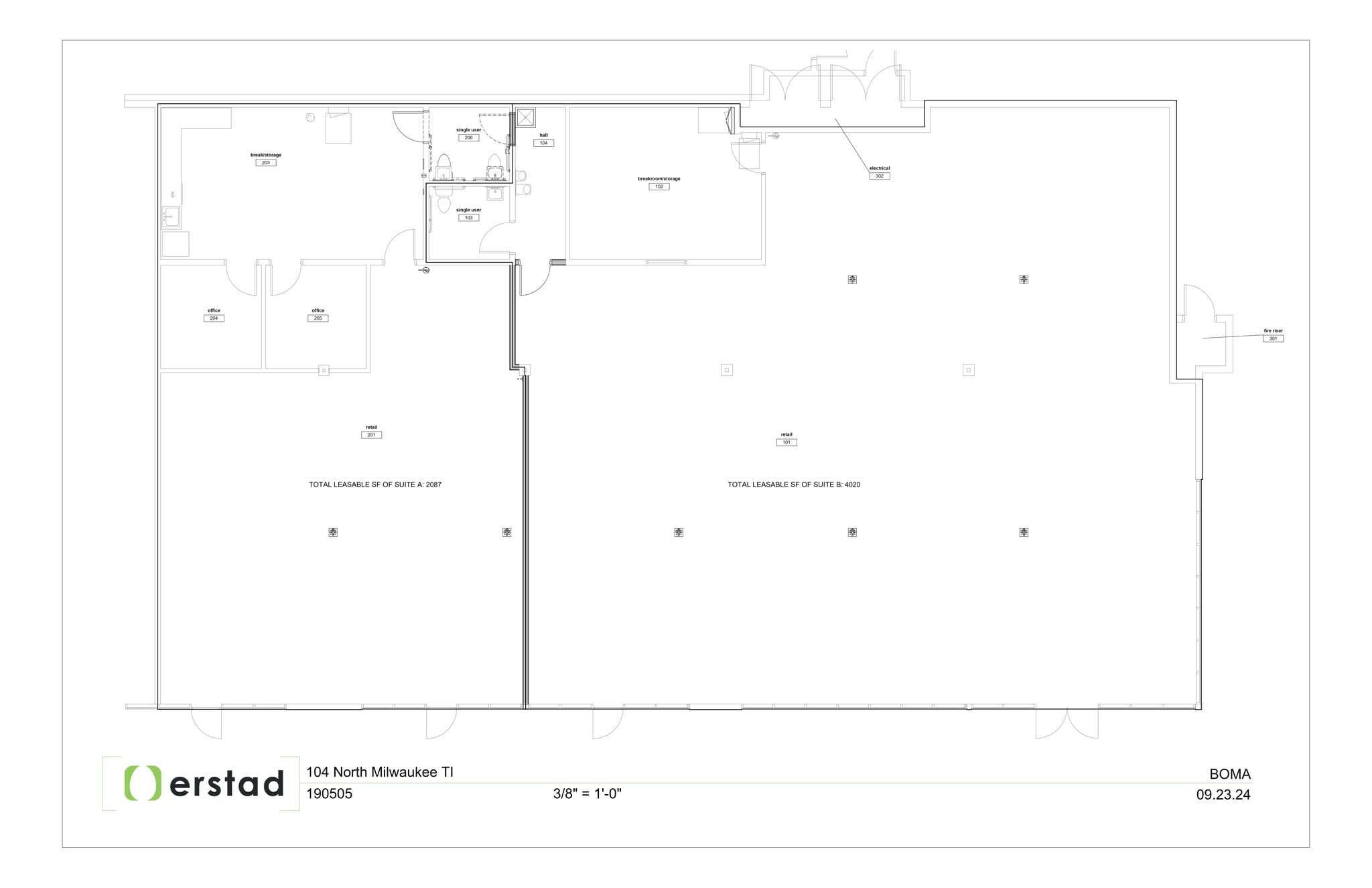 350 N Milwaukee St, Boise, ID for lease Site Plan- Image 1 of 3