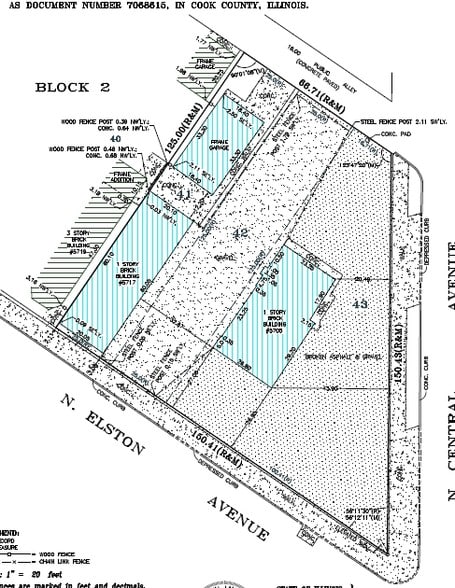 5703 N Elston Ave, Chicago, IL for sale - Plat Map - Image 2 of 2