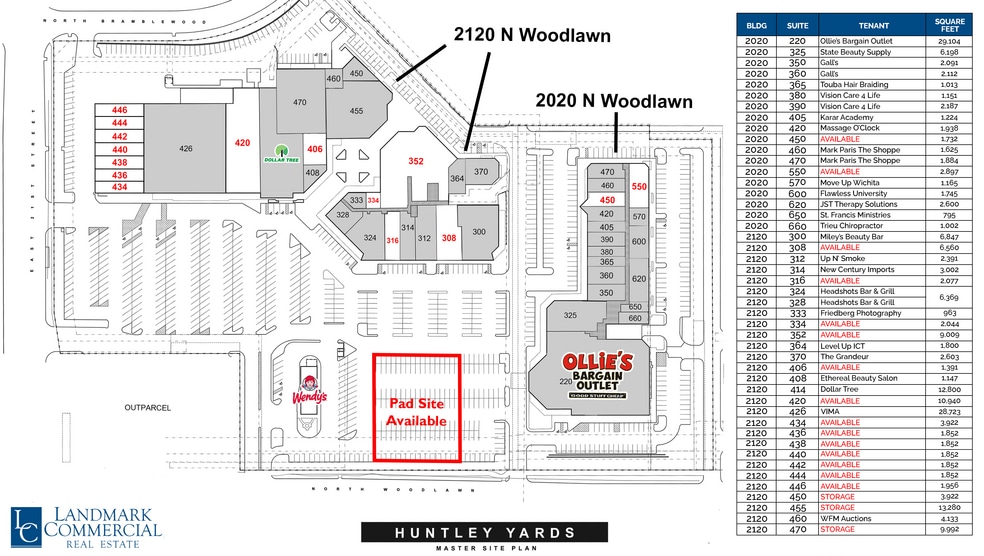 2120-2140 N Woodlawn St, Wichita, KS for lease - Building Photo - Image 2 of 21