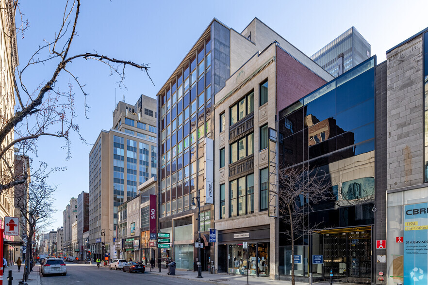 1184 Rue Sainte-Catherine O, Montréal, QC à louer - Photo du bâtiment - Image 3 de 5