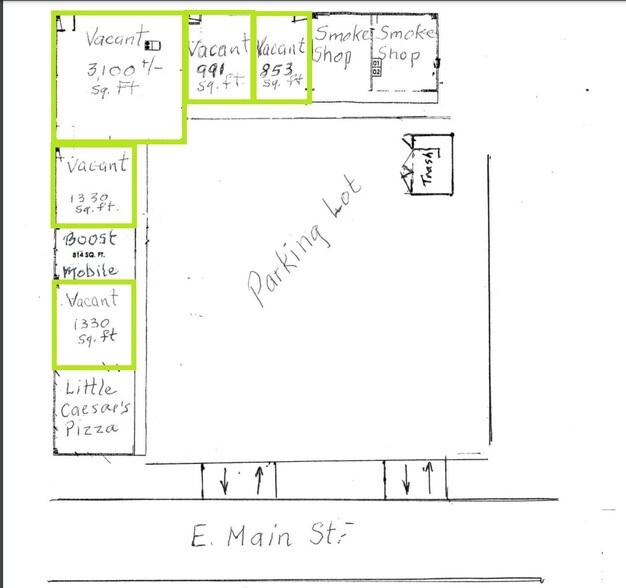 1251 E Main St -, Barstow, CA à louer - Photo du bâtiment - Image 2 de 5