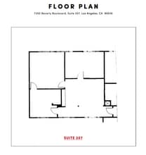 7250 Beverly Blvd, Los Angeles, CA for lease Floor Plan- Image 1 of 1