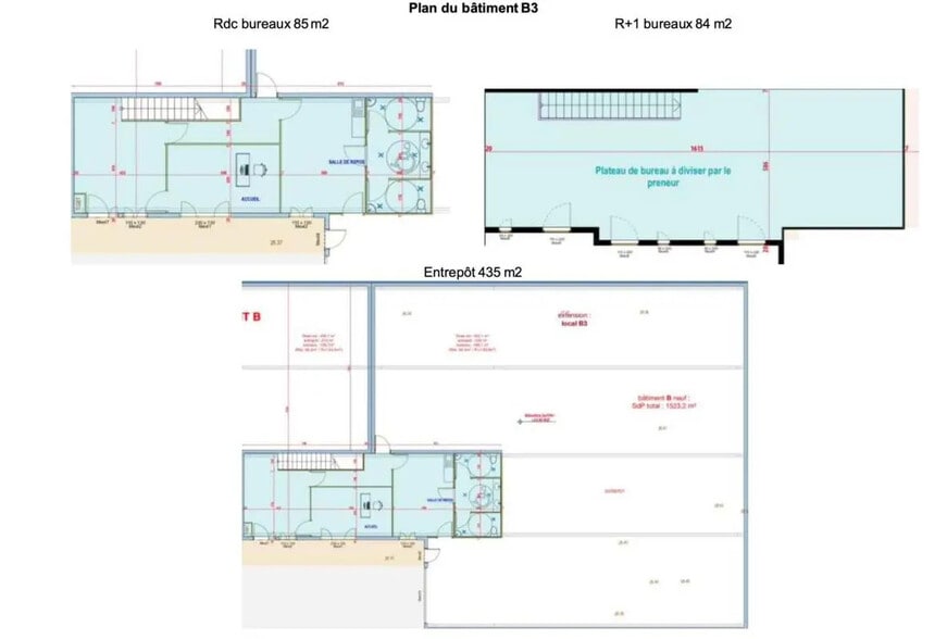 Office in Marseille for lease - Floor Plan - Image 2 of 5