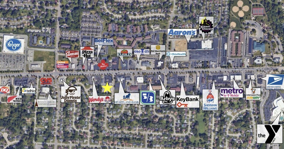 1375 Hentz Dr, Reynoldsburg, OH à vendre - Aérien - Image 2 de 2