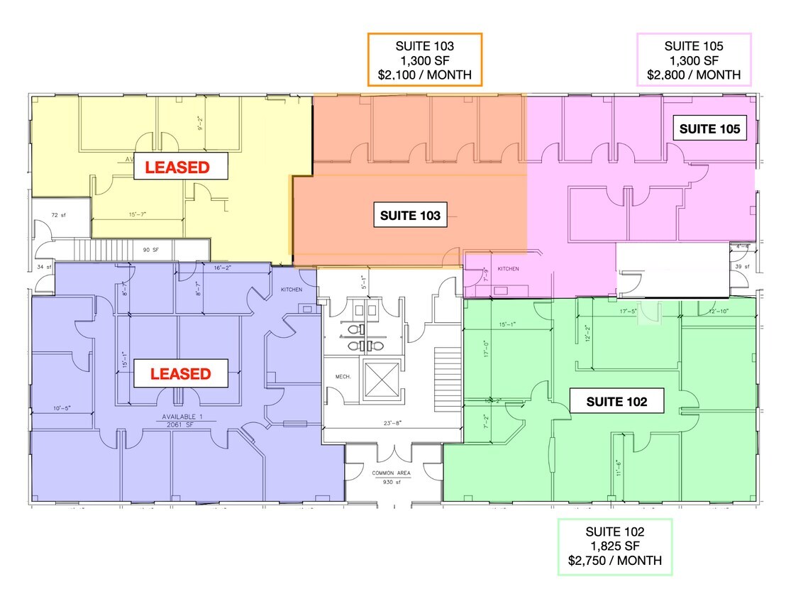 4190 S Plaza Trl, Virginia Beach, VA for lease Floor Plan- Image 1 of 6