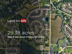 1500 N Main St, O'Fallon, MO - AÉRIEN Vue de la carte - Image1