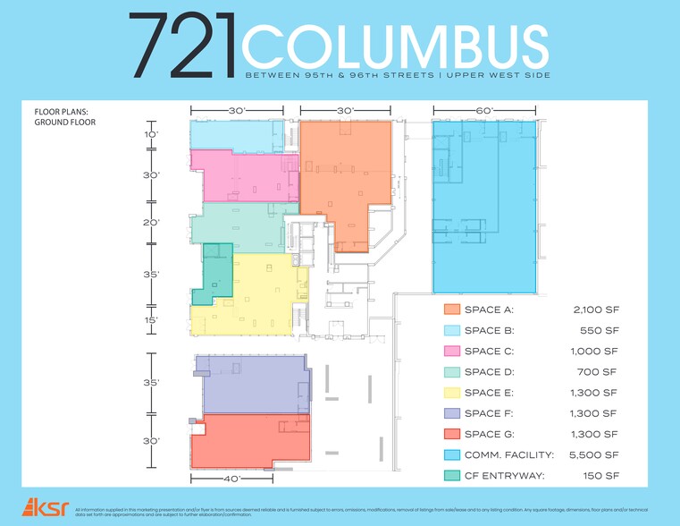 721 Columbus Ave, New York, NY for lease - Site Plan - Image 1 of 10