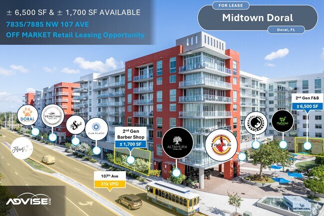 Plus de détails pour 7751 NW 107th Ave, Doral, FL - Commerce de détail à louer