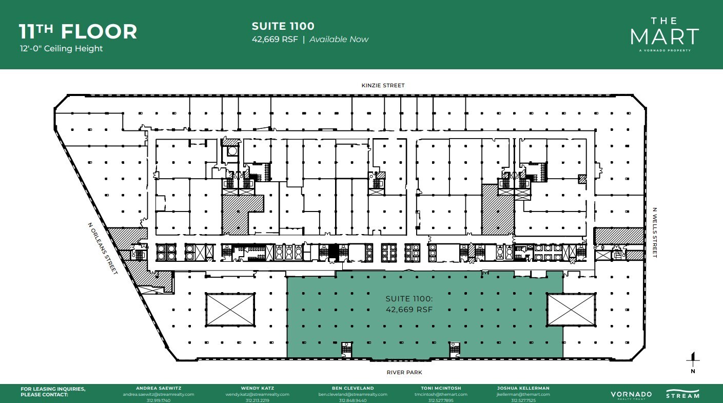 222 Merchandise Mart Plz, Chicago, IL à louer Plan d’étage- Image 1 de 1