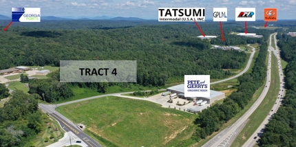 3654 White Sulphur Rd, Gainesville, GA - Aerial map view - Image1