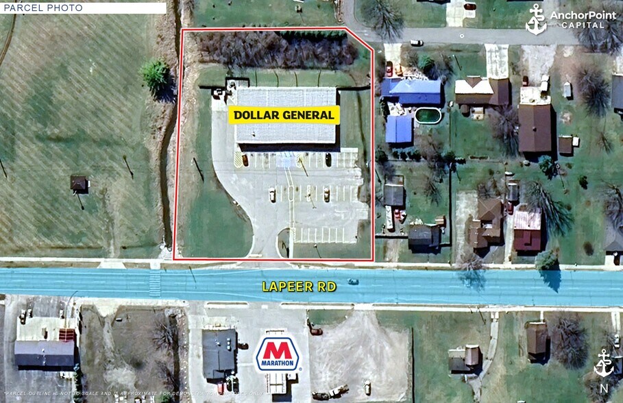 106 E Lapeer St, Peck, MI à vendre - Photo du bâtiment - Image 3 de 7