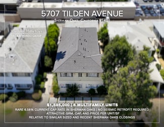 More details for 5707 Tilden Ave, Sherman Oaks, CA - Multifamily for Sale