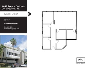 4649 Ponce de Leon Blvd, Coral Gables, FL for lease Site Plan- Image 1 of 1