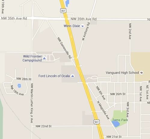 2555 NW Pine Ave, Ocala, FL for lease Aerial- Image 1 of 9