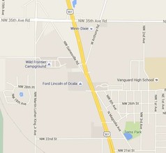 2555 NW Pine Ave, Ocala, FL - AERIAL  map view