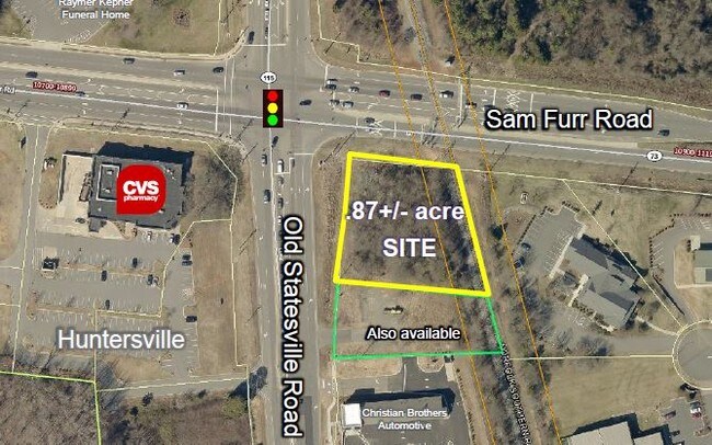 Plus de détails pour 10900 Sam Furr Rd, Huntersville, NC - Terrain à vendre