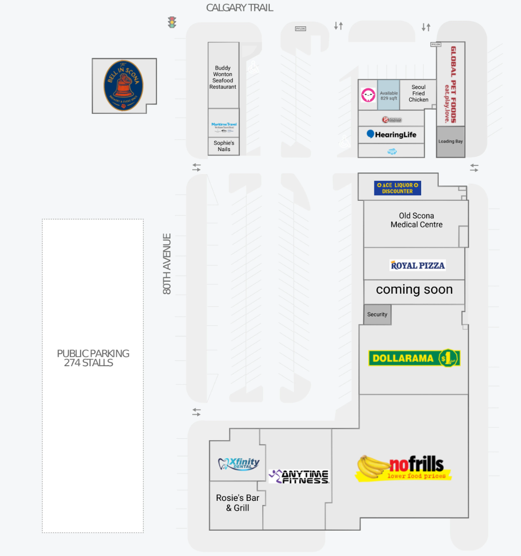 10455 80th Ave NW, Edmonton, AB for lease Site Plan- Image 1 of 1