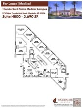 5750 W Thunderbird Rd, Glendale, AZ à louer Plan d’étage- Image 2 de 14