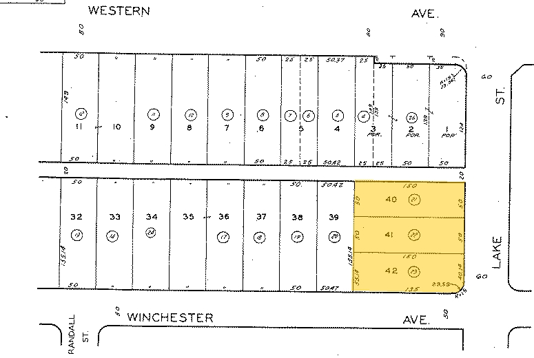 431 Winchester Ave, Glendale, CA for sale - Plat Map - Image 2 of 3