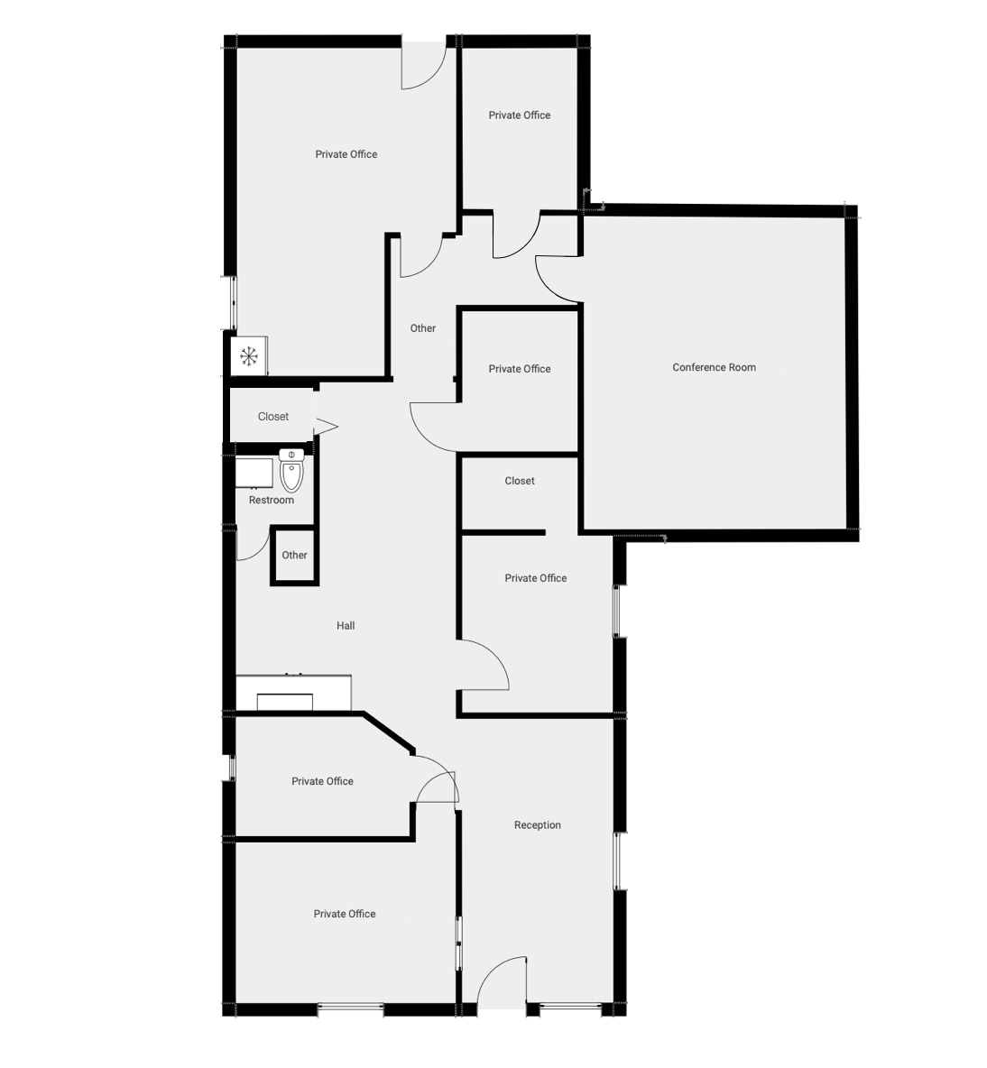 946 Shadick Dr, Orange City, FL à louer Plan d’étage- Image 1 de 1