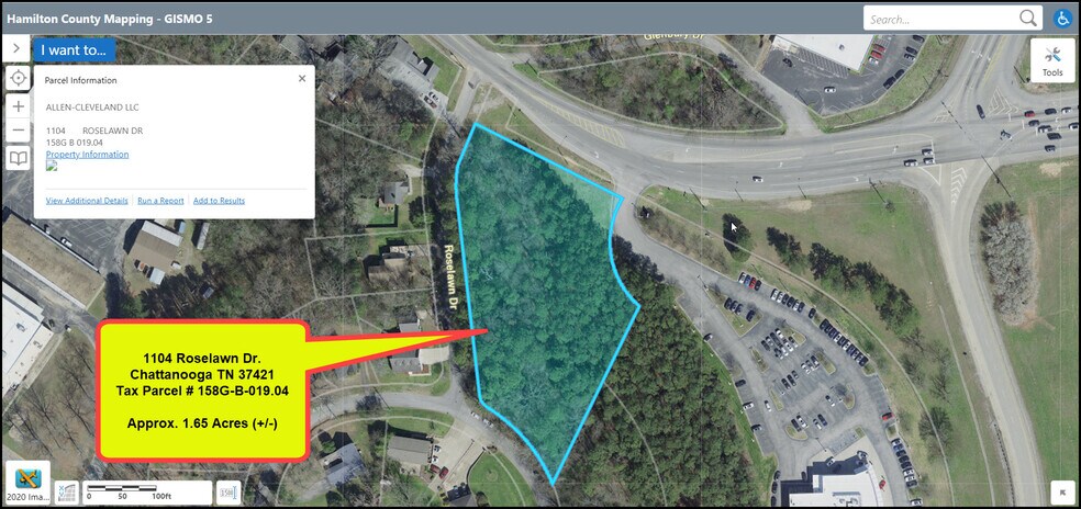 1104 Roselawn Dr, Chattanooga, TN à vendre - Photo du bâtiment - Image 2 de 3