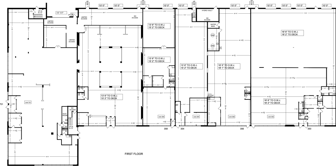 350-364 Supertest Rd, Toronto, ON for lease Floor Plan- Image 1 of 1