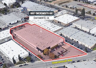 Plus de détails pour 9667 Owensmouth Ave, Chatsworth, CA - Industriel à vendre