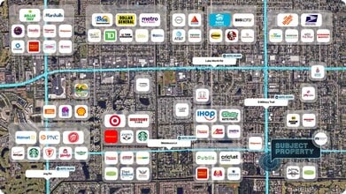 4866 Military trl, Greenacres, FL - AERIAL  map view