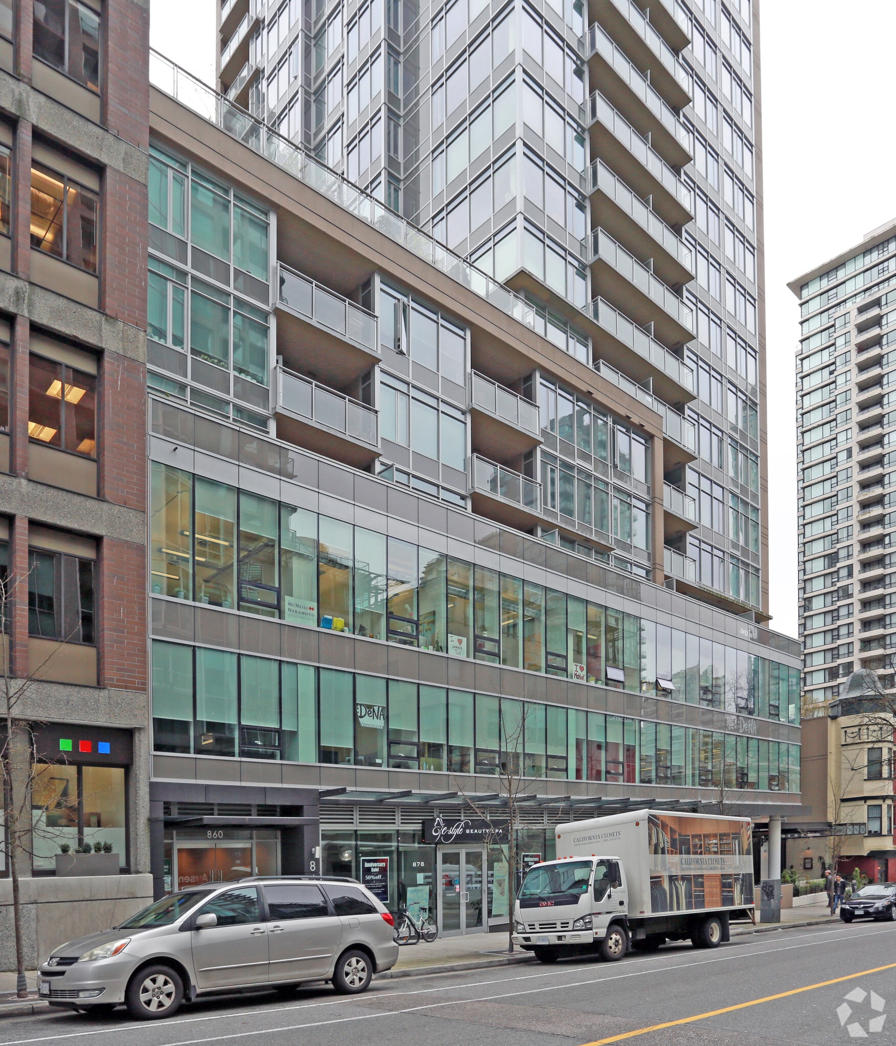 860 Homer St, Vancouver, BC à louer Photo du bâtiment- Image 1 de 16