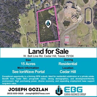 More details for 000 W Belt Line Rd, Cedar Hill, TX - Land for Sale