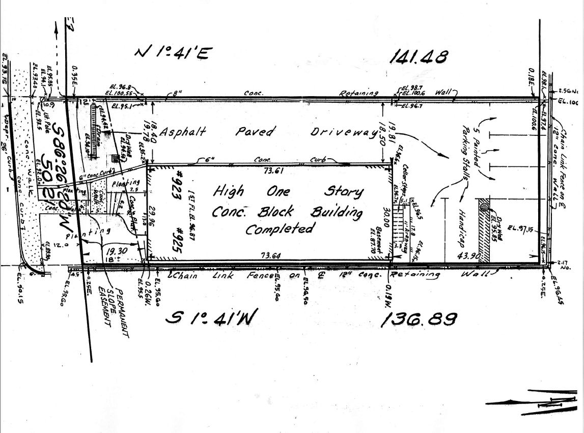 923-925 Northern Blvd, Great Neck, NY à louer Plan d’étage- Image 1 de 1