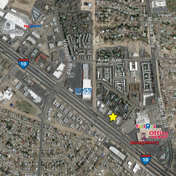 9515 Gateway Blvd W, El Paso, TX à louer - Aérien - Image 2 de 16
