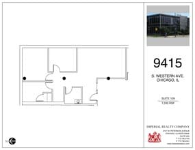 9415 S Western Ave, Chicago, IL for lease Site Plan- Image 1 of 12