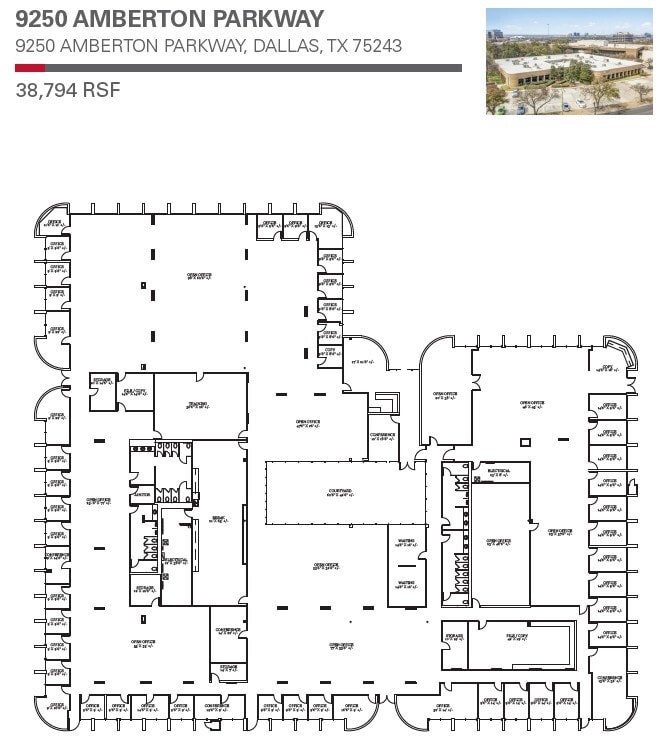 9250 Amberton Pky, Dallas, TX for sale Floor Plan- Image 1 of 1