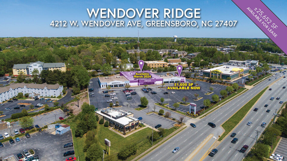 4214 W Wendover Ave, Greensboro, NC for sale - Building Photo - Image 1 of 1