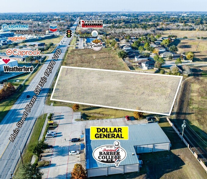 3543 Main Street, Pearland, TX à vendre - Photo du bâtiment - Image 2 de 6