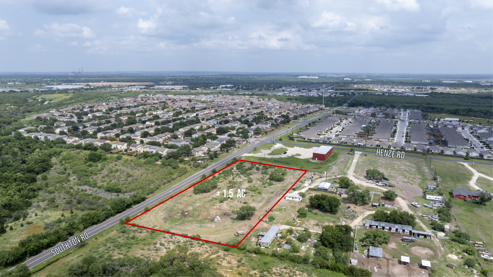 1.5 +/- AC on Southton Road, San Antonio, TX for sale Building Photo- Image 1 of 6